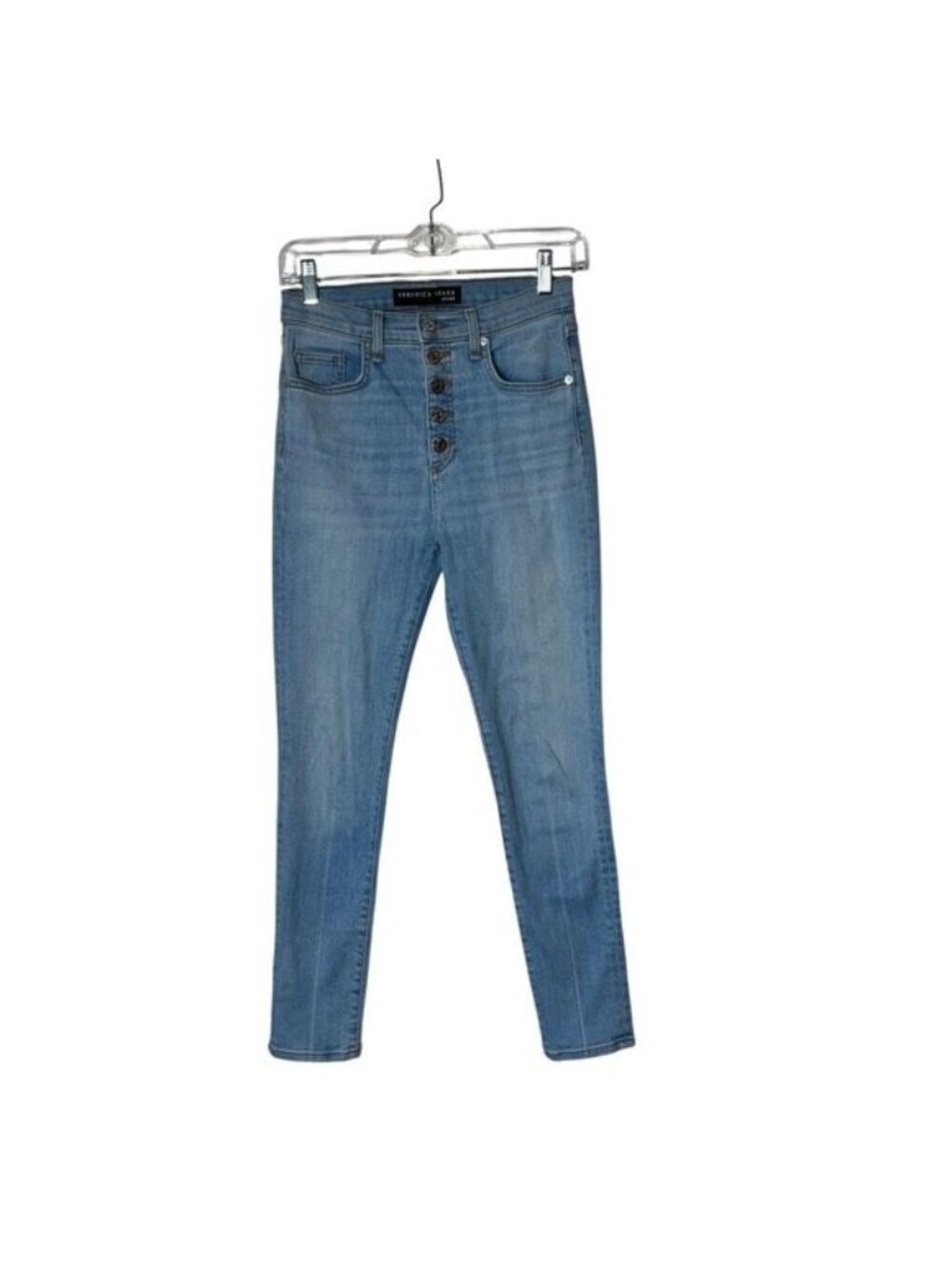 Veronica Beard Debbie High Rise Skinny Jean Size 25 Ocean Blue